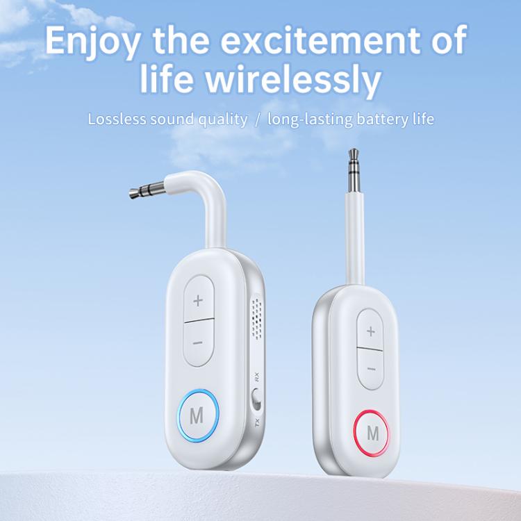 BT-13 2 in 1 Car Wireless Audio Adapter 3.5mm Audio Receiver Transmitter