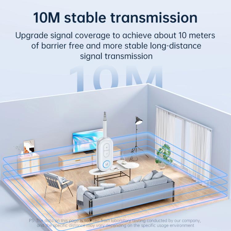 BT-13 2 in 1 Car Wireless Audio Adapter 3.5mm Audio Receiver Transmitter