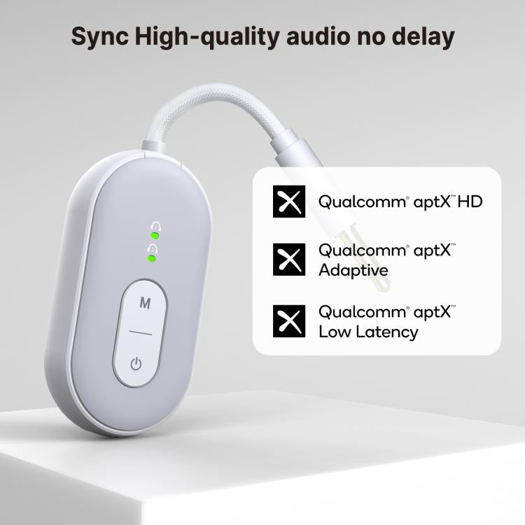 BT-20 2 in 1 Car Wireless Audio Adapter 3.5mm Audio Receiver Transmitter