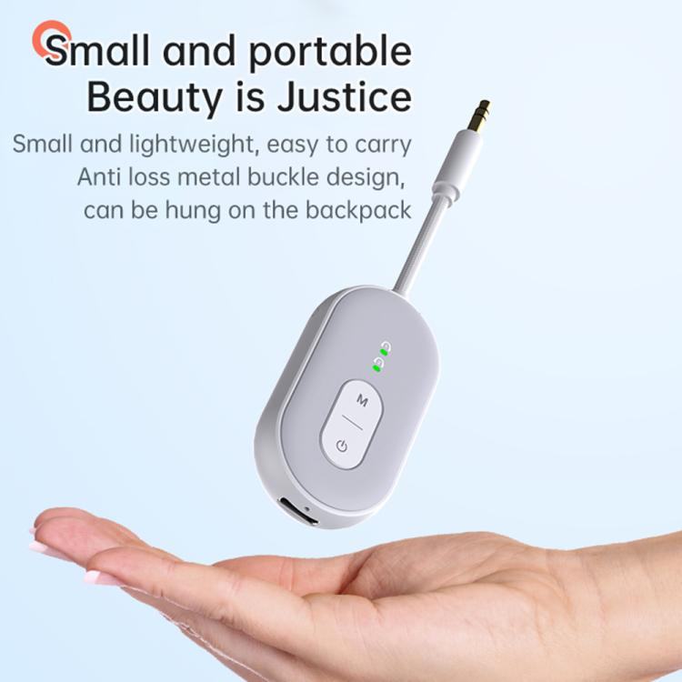 BT-20 2 in 1 Car Wireless Audio Adapter 3.5mm Audio Receiver Transmitter