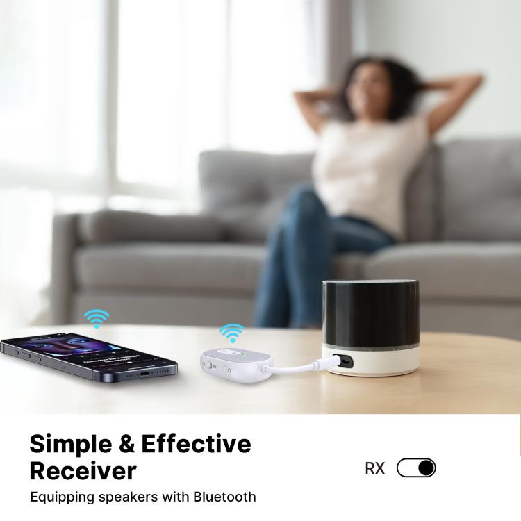 BT-20 2 in 1 Car Wireless Audio Adapter 3.5mm Audio Receiver Transmitter