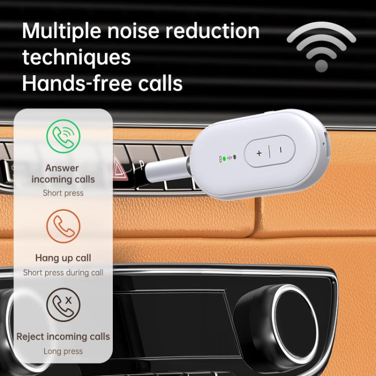 BT-21 2 in 1 Car Wireless Audio Adapter 3.5mm Audio Receiver Transmitter
