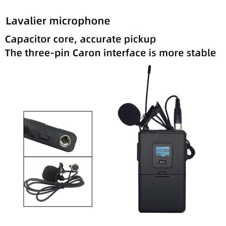 U-620 Professional 1 to 2 Waistpack Wireless Headset Microphone System