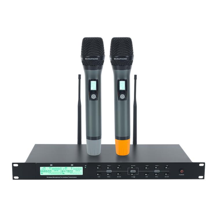 AI-101 Professional Home Karaoke 7-band Reverberation Wireless Microphone