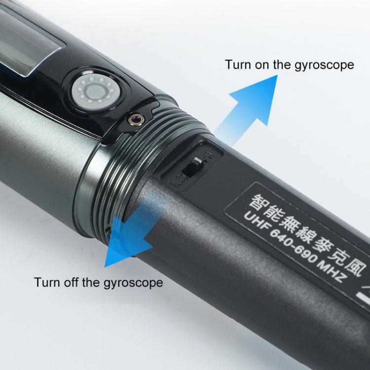 AI-101 Professional Home Karaoke 7-band Reverberation Wireless Microphone