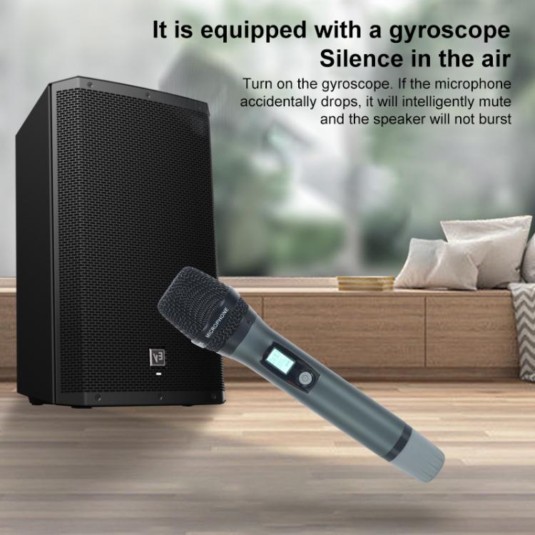 AI-101 Professional Home Karaoke 7-band Reverberation Wireless Microphone