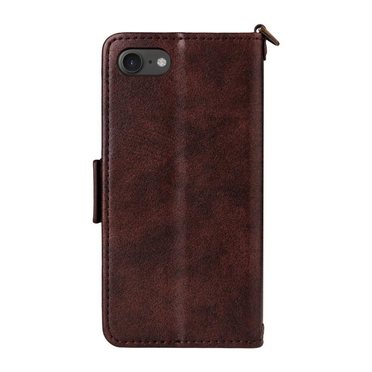 Multi-card Slots Crossbody Cowhide Leather Phone Case