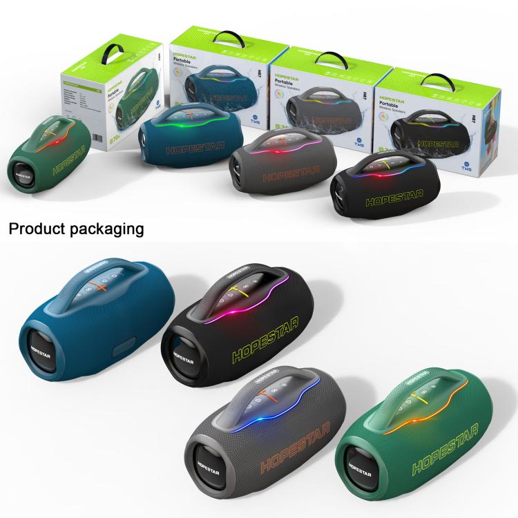 HOPESTAR H87 70W Outdoor Portable Waterproof Bluetooth Speaker, Support 3.5mm Jack