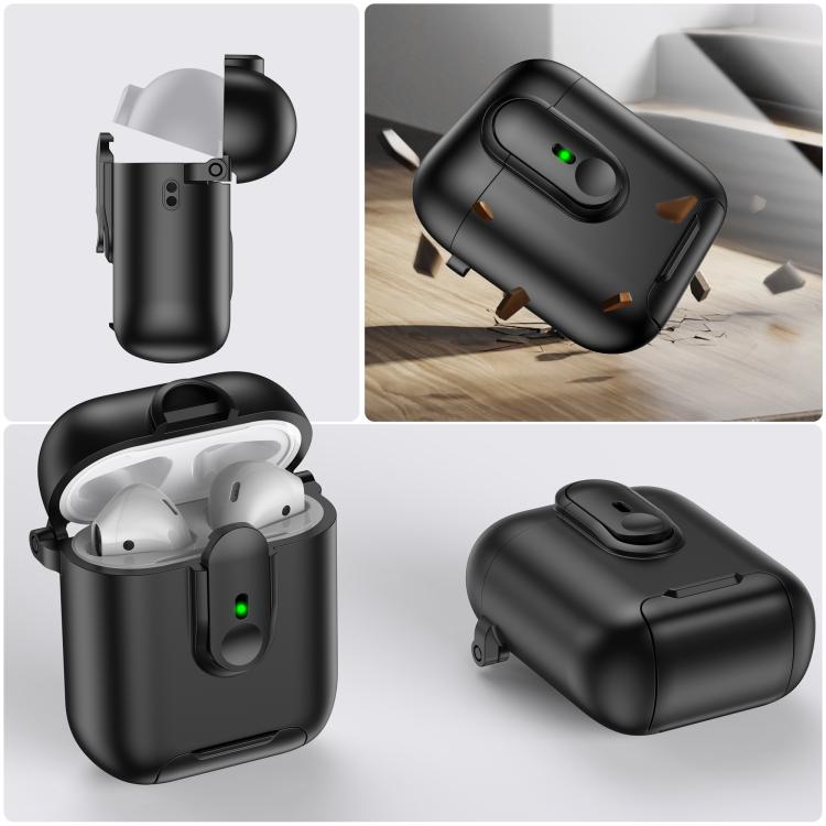 One-piece Holder Wireless Earphones Case with Lanyard