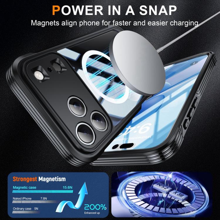 Life Waterproof MagSafe Magnetic Rugged Phone Case