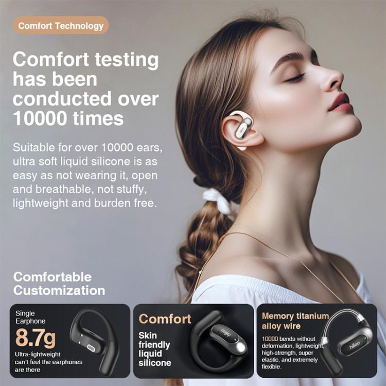 Hileo Hi95 Open-Ear Bluetooth Stereo Music Wireless Earphones