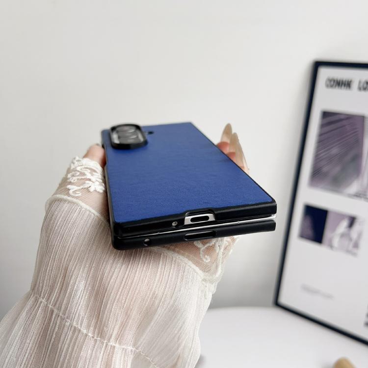 Morandi Solid Color Leather Texture Phone Case