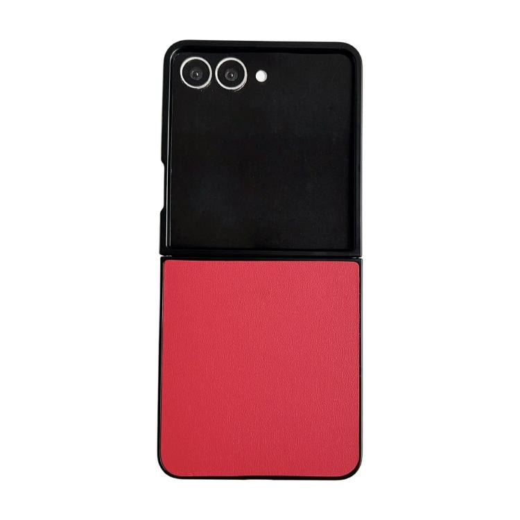 Morandi Solid Color Leather Texture Phone Case