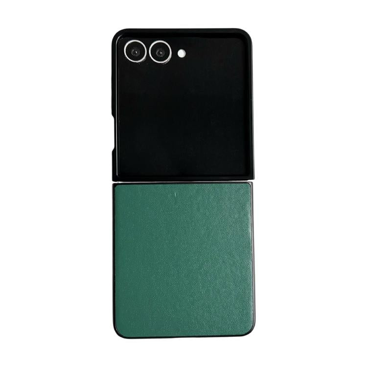 Morandi Solid Color Leather Texture Phone Case