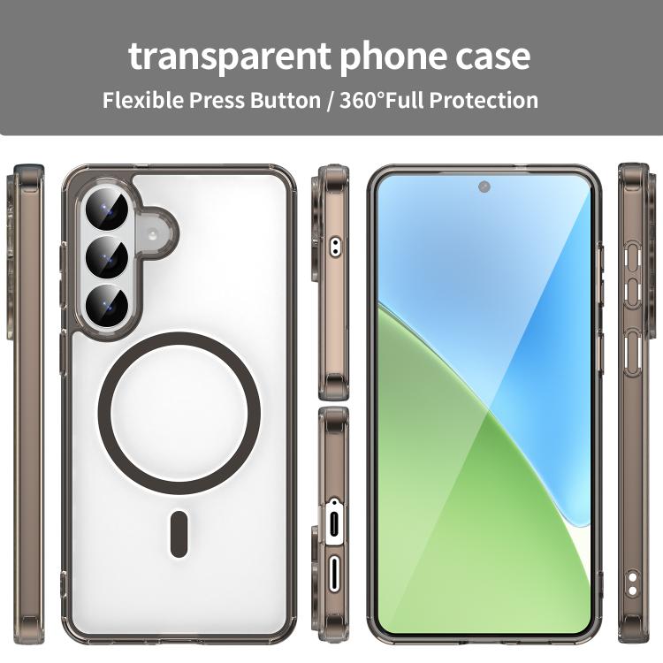 PC Hybrid TPU Airbag Shockproof MagSafe Phone Case, For Samsung Galaxy S26+ 5G, For Samsung Galaxy S26 Edge 5G, For Samsung Galaxy S26 Ultra 5G, For Samsung Galaxy S26 5G, For Samsung Galaxy S25 Edge 5G, For Samsung Galaxy S25 5G                       ...