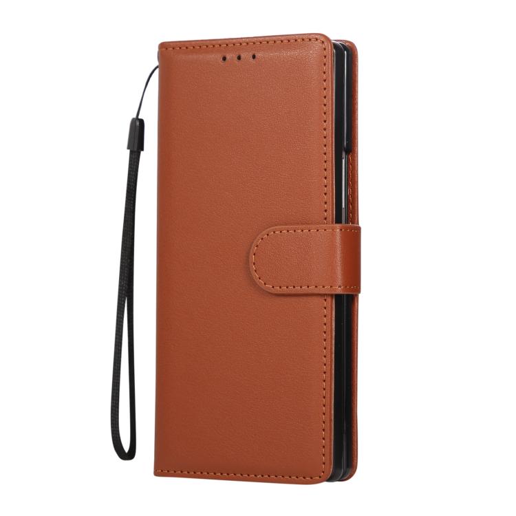 3-Card Slots Multifunctional Leather Phone Case