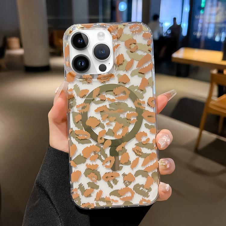 Leopard MagSafe Dual-side Laminating IMD Phone Case