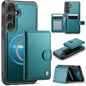 JEEHOOD J09 Buckle Card Bag MagSafe Magnetic Style RFID Leather Phone Case, For Galaxy S26 FE 5G, For Samsung Galaxy S26+ 5G, For Samsung Galaxy S26 Ultra 5G, For Samsung Galaxy S26 5G, For Galaxy S25 FE 5G, For Samsung Galaxy S25 5G                   ...