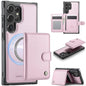 JEEHOOD J09 Buckle Card Bag MagSafe Magnetic Style RFID Leather Phone Case, For Galaxy S26 FE 5G, For Samsung Galaxy S26+ 5G, For Samsung Galaxy S26 Ultra 5G, For Samsung Galaxy S26 5G, For Galaxy S25 FE 5G, For Samsung Galaxy S25 5G                   ...