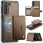 JEEHOOD J09 Buckle Card Bag MagSafe Magnetic Style RFID Leather Phone Case, For Samsung Galaxy S24 Ultra 5G, For Samsung Galaxy S24+ 5G, For Samsung Galaxy S24 5G, For Samsung Galaxy S23 FE 5G, For Samsung Galaxy S23 Ultra 5G, For Samsung Galaxy S23+ 5...