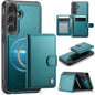 JEEHOOD J09 Buckle Card Bag MagSafe Magnetic Style RFID Leather Phone Case, For Samsung Galaxy S24 Ultra 5G, For Samsung Galaxy S24+ 5G, For Samsung Galaxy S24 5G, For Samsung Galaxy S23 FE 5G, For Samsung Galaxy S23 Ultra 5G, For Samsung Galaxy S23+ 5...