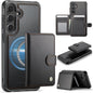 JEEHOOD J09 Buckle Card Bag MagSafe Magnetic Style RFID Leather Phone Case, For Samsung Galaxy S24 Ultra 5G, For Samsung Galaxy S24+ 5G, For Samsung Galaxy S24 5G, For Samsung Galaxy S23 FE 5G, For Samsung Galaxy S23 Ultra 5G, For Samsung Galaxy S23+ 5...