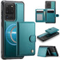 JEEHOOD J09 Buckle Card Bag MagSafe Magnetic Style RFID Leather Phone Case, For Samsung Galaxy S22 5G, For Samsung Galaxy S21 FE 5G, For Samsung Galaxy S21 5G, For Samsung Galaxy S21+ 5G, For Samsung Galaxy S21 Ultra 5G, For Samsung Galaxy S20 FE      ...