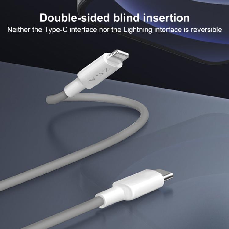 ZGA CB01 PD20W USB-C / Type-C to 8 Pin Fast Charging Data Cable