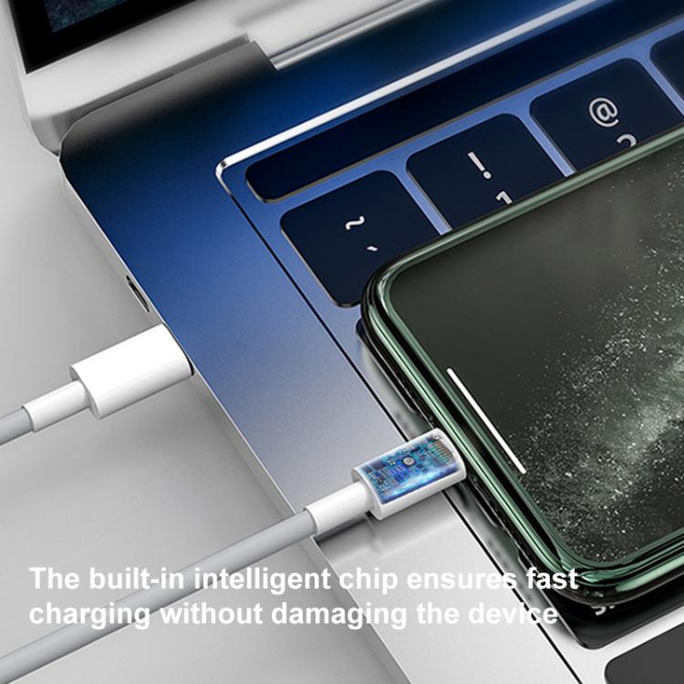 ZGA CB01 PD20W USB-C / Type-C to 8 Pin Fast Charging Data Cable