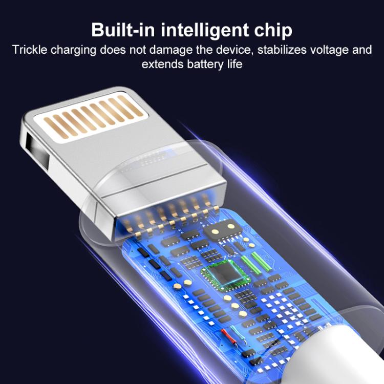 ZGA CB02 2.4A USB to 8 Pin Charging Data Cable
