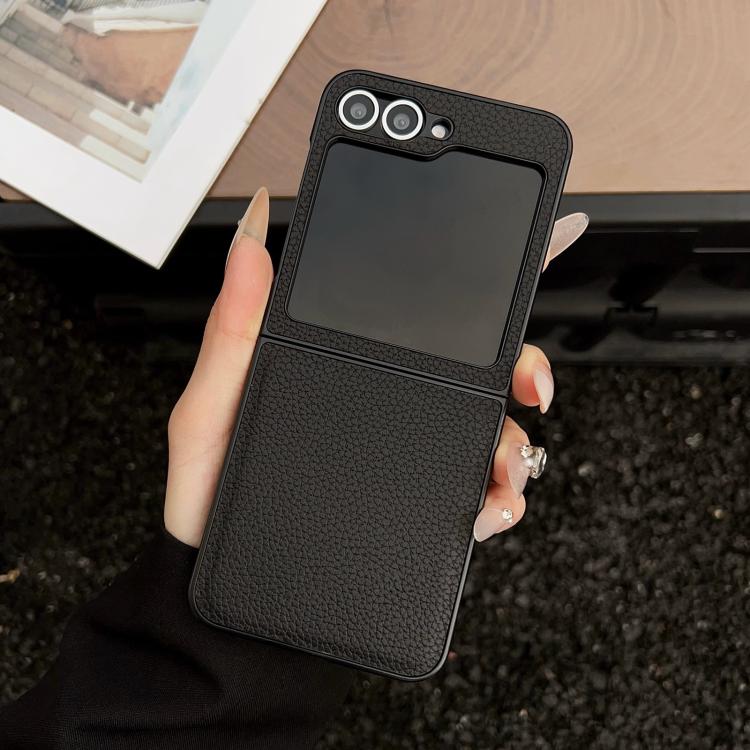 Litchi Texture Folding Back Cover Phone Case