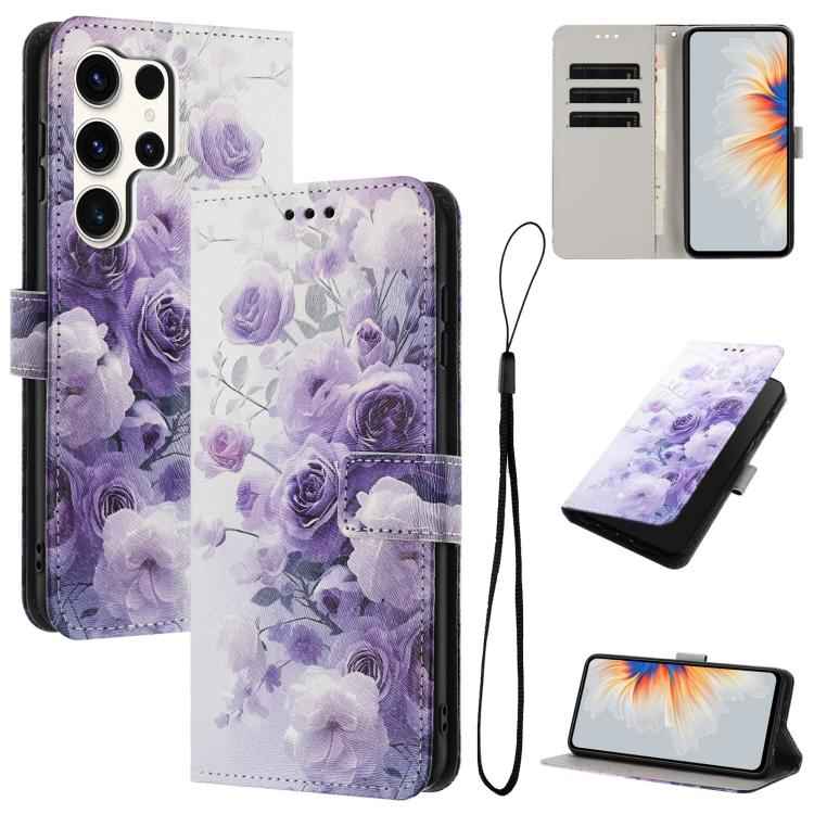 Color Drawing Pattern Leather Phone Case, For Samsung Galaxy S25+ / S24+ 5G, For Samsung Galaxy S25 Ultra 5G, For Samsung Galaxy S24 FE 5G, For Samsung Galaxy S24 Ultra 5G, For Samsung Galaxy S23 FE 5G, For Samsung Galaxy S23 Ultra 5G