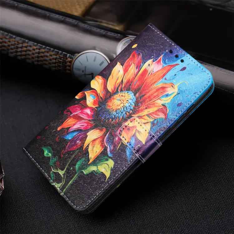 Color Drawing Pattern Leather Phone Case, For Samsung Galaxy S25+ / S24+ 5G, For Samsung Galaxy S25 Ultra 5G, For Samsung Galaxy S24 FE 5G, For Samsung Galaxy S24 Ultra 5G, For Samsung Galaxy S23 FE 5G, For Samsung Galaxy S23 Ultra 5G
