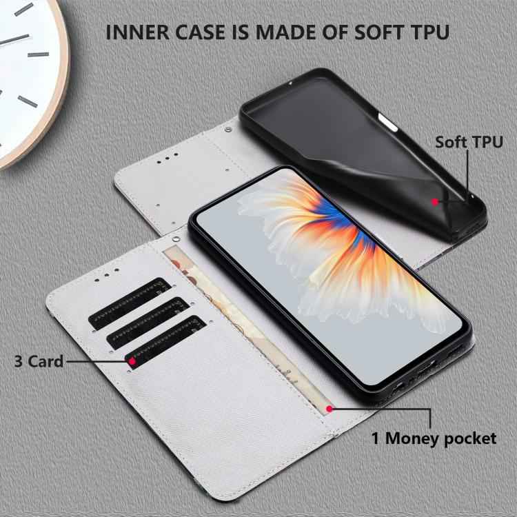 Color Drawing Pattern Leather Phone Case, For Samsung Galaxy S25+ / S24+ 5G, For Samsung Galaxy S25 Ultra 5G, For Samsung Galaxy S24 FE 5G, For Samsung Galaxy S24 Ultra 5G, For Samsung Galaxy S23 FE 5G, For Samsung Galaxy S23 Ultra 5G