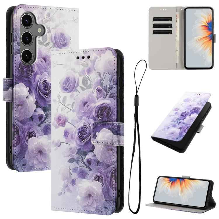 Color Drawing Pattern Leather Phone Case, For Samsung Galaxy S25+ / S24+ 5G, For Samsung Galaxy S25 Ultra 5G, For Samsung Galaxy S24 FE 5G, For Samsung Galaxy S24 Ultra 5G, For Samsung Galaxy S23 FE 5G, For Samsung Galaxy S23 Ultra 5G