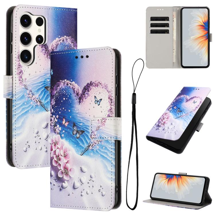 Color Drawing Pattern Leather Phone Case, For Samsung Galaxy S25+ / S24+ 5G, For Samsung Galaxy S25 Ultra 5G, For Samsung Galaxy S24 FE 5G, For Samsung Galaxy S24 Ultra 5G, For Samsung Galaxy S23 FE 5G, For Samsung Galaxy S23 Ultra 5G