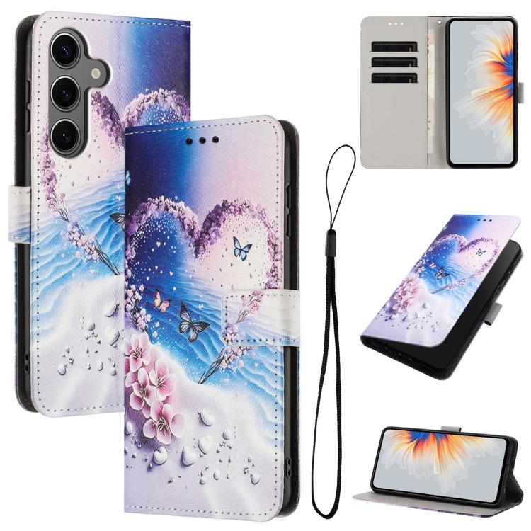 Color Drawing Pattern Leather Phone Case, For Samsung Galaxy S25+ / S24+ 5G, For Samsung Galaxy S25 Ultra 5G, For Samsung Galaxy S24 FE 5G, For Samsung Galaxy S24 Ultra 5G, For Samsung Galaxy S23 FE 5G, For Samsung Galaxy S23 Ultra 5G