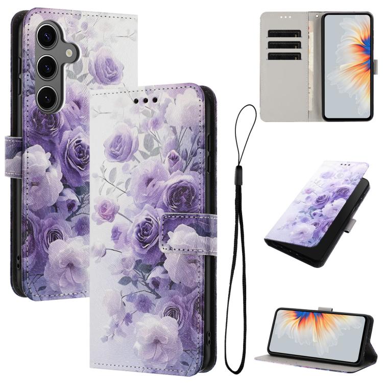 Color Drawing Pattern Leather Phone Case, For Samsung Galaxy S25+ / S24+ 5G, For Samsung Galaxy S25 Ultra 5G, For Samsung Galaxy S24 FE 5G, For Samsung Galaxy S24 Ultra 5G, For Samsung Galaxy S23 FE 5G, For Samsung Galaxy S23 Ultra 5G