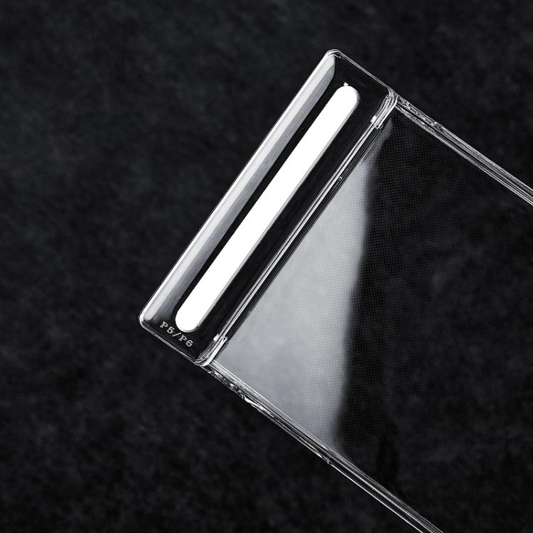 Transparent PC Axis Shockproof Phone Case