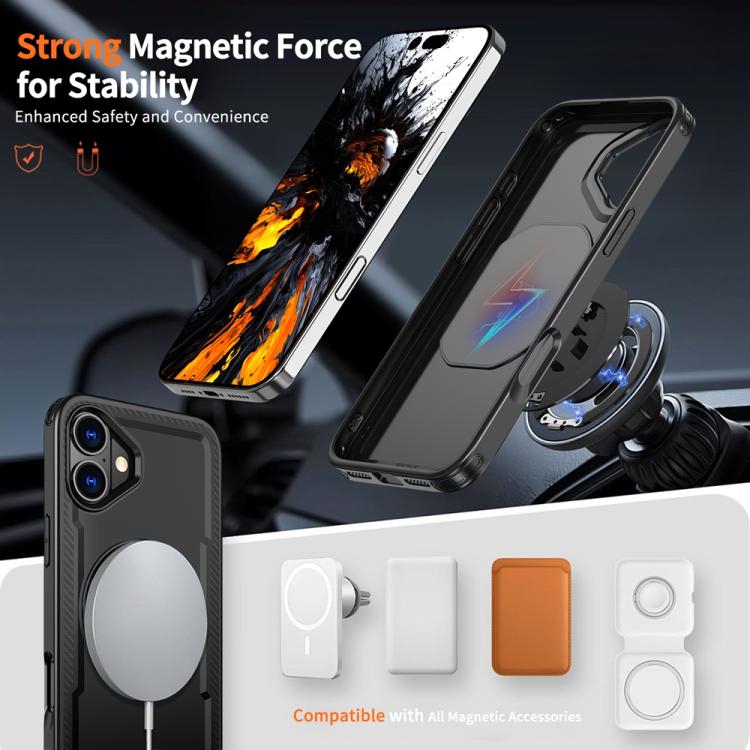 Metal 360 Degree Rotation Holder MagSafe Phone Case