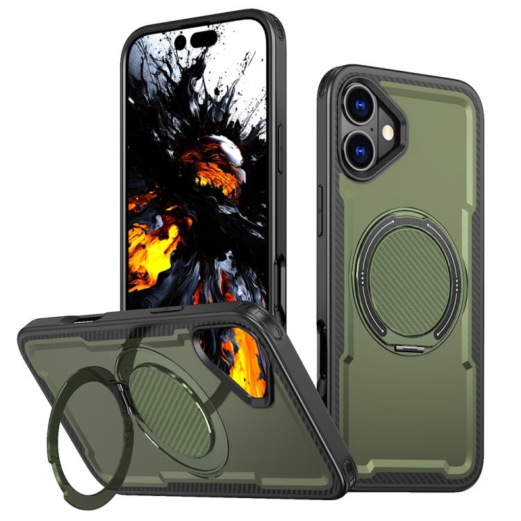 Metal 360 Degree Rotation Holder MagSafe Phone Case