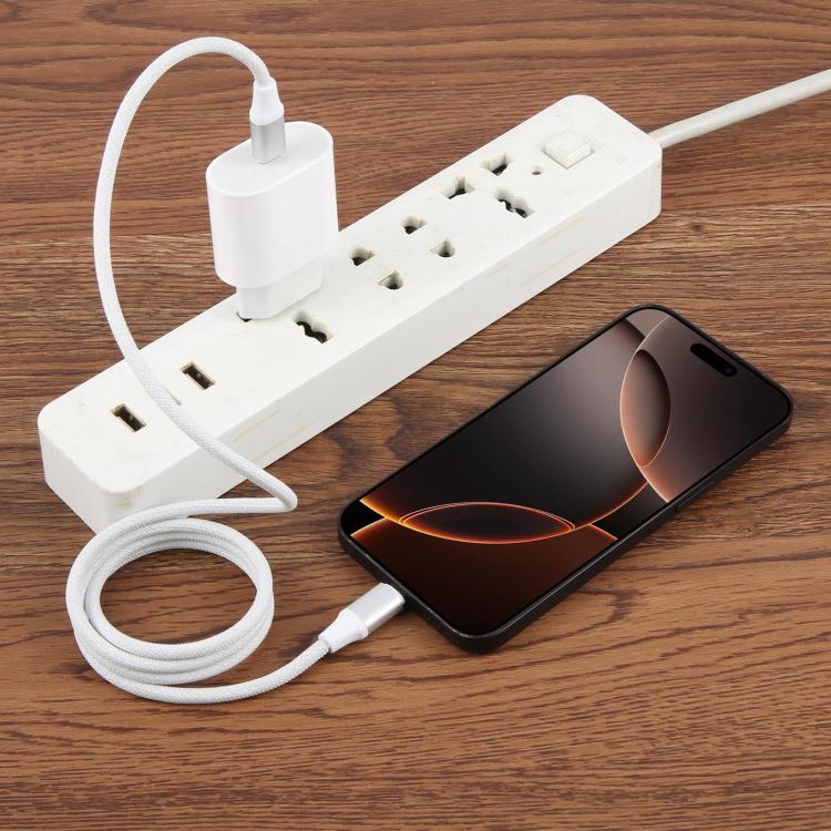 ZGA CB12 27W Type-C to 8 Pin Aluminum Alloy Magnetic Data Cable, Length: 1m