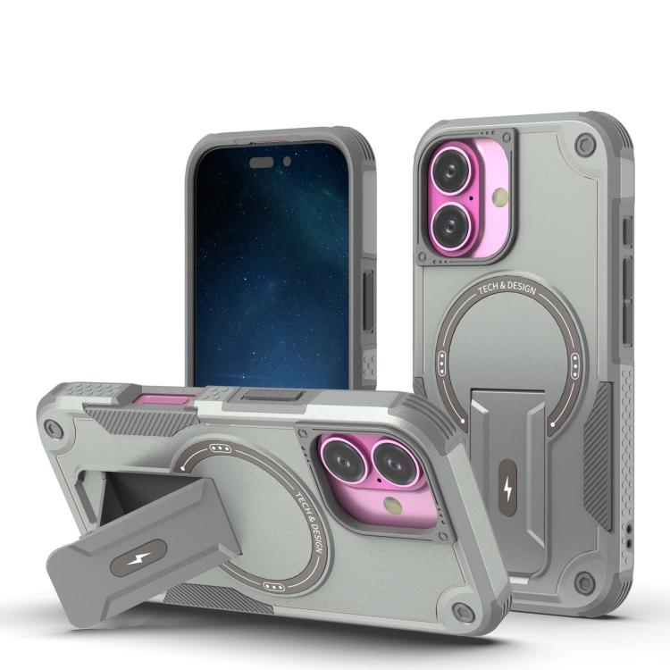 Armor Magsafe Holder PC Hybrid TPU Phone Case