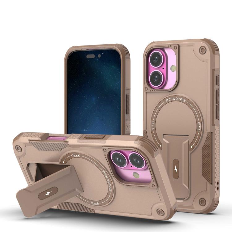 Armor Magsafe Holder PC Hybrid TPU Phone Case