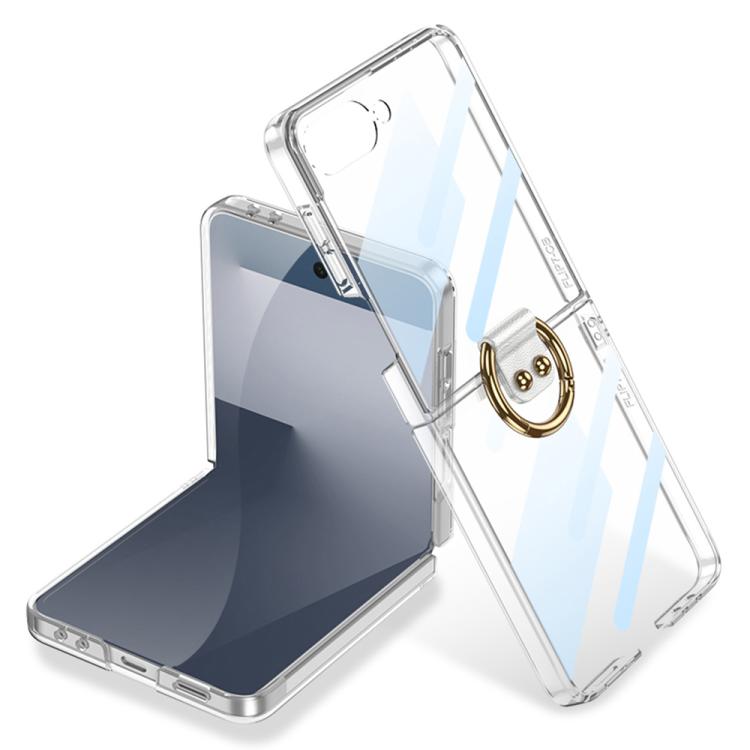 GKK Integrated Electroplating Phantom Full Coverage Phone Case with Ring