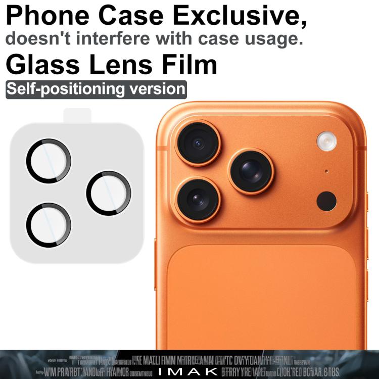 imak Glass Rear Camera Lens Film Phone Case Exclusive, Self-positioning Version