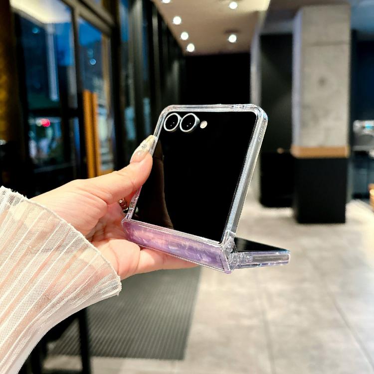 Three-piece Set Pearlescent Shell Texture Phone Case