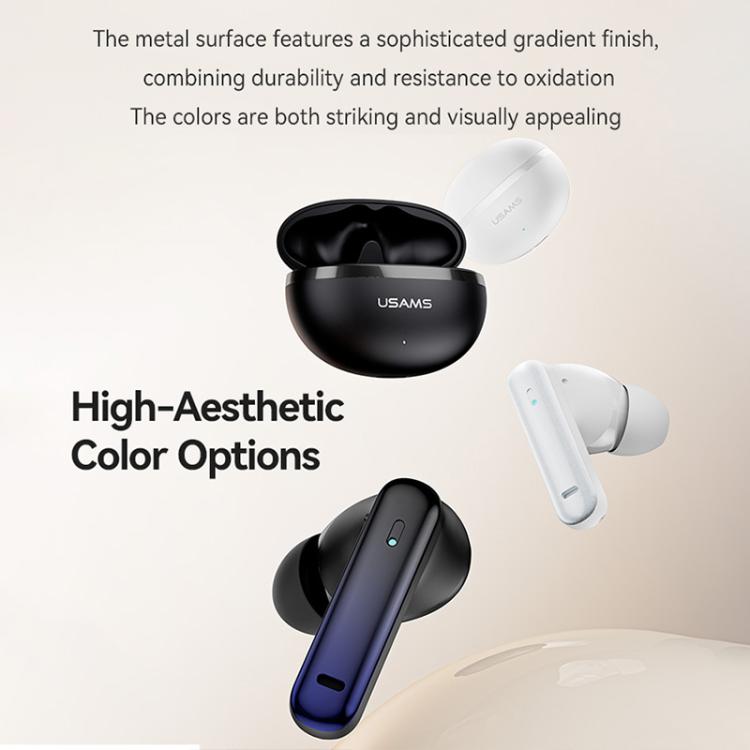 USAMS Echo E02 ANC and ENC In-Ear TWS Wireless Bluetooth Earphones