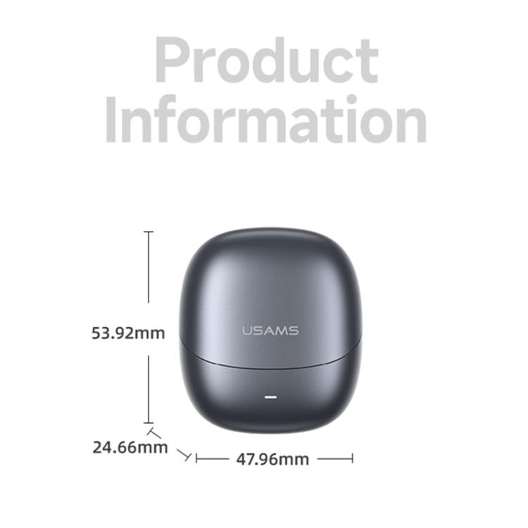 USAMS Echo E03 Half In-Ear TWS Wireless Bluetooth Earphones