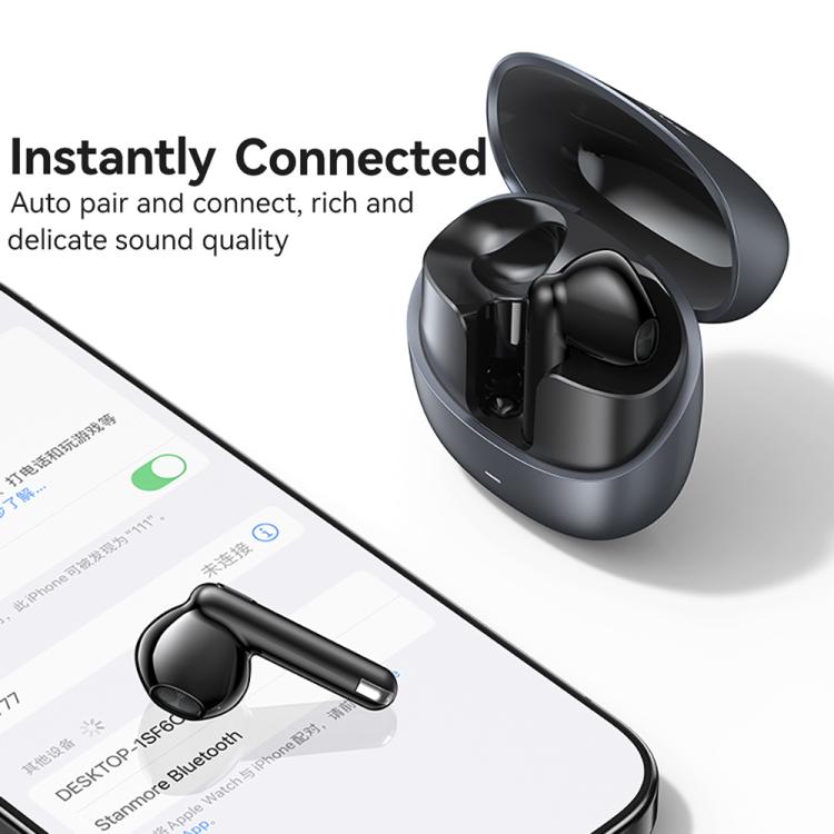 USAMS Echo E03 Half In-Ear TWS Wireless Bluetooth Earphones